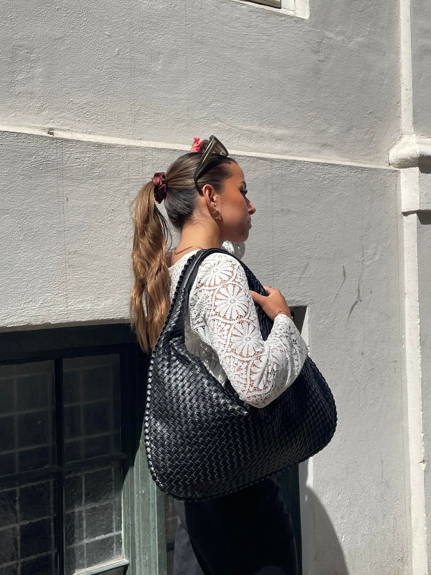 Stylische & Geräumige Schultertasche in Weinrot – Dein Alltag-Must-Have