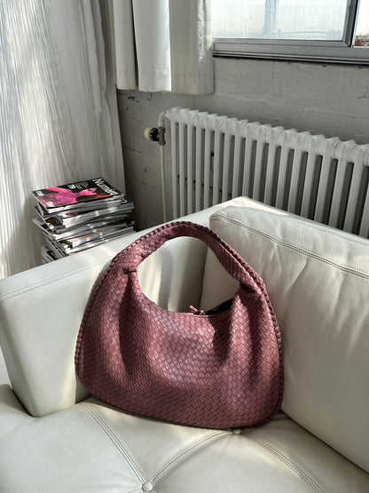 Stylische & Geräumige Schultertasche in Weinrot – Dein Alltag-Must-Have