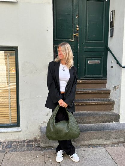 Stylische & Geräumige Schultertasche in Weinrot – Dein Alltag-Must-Have