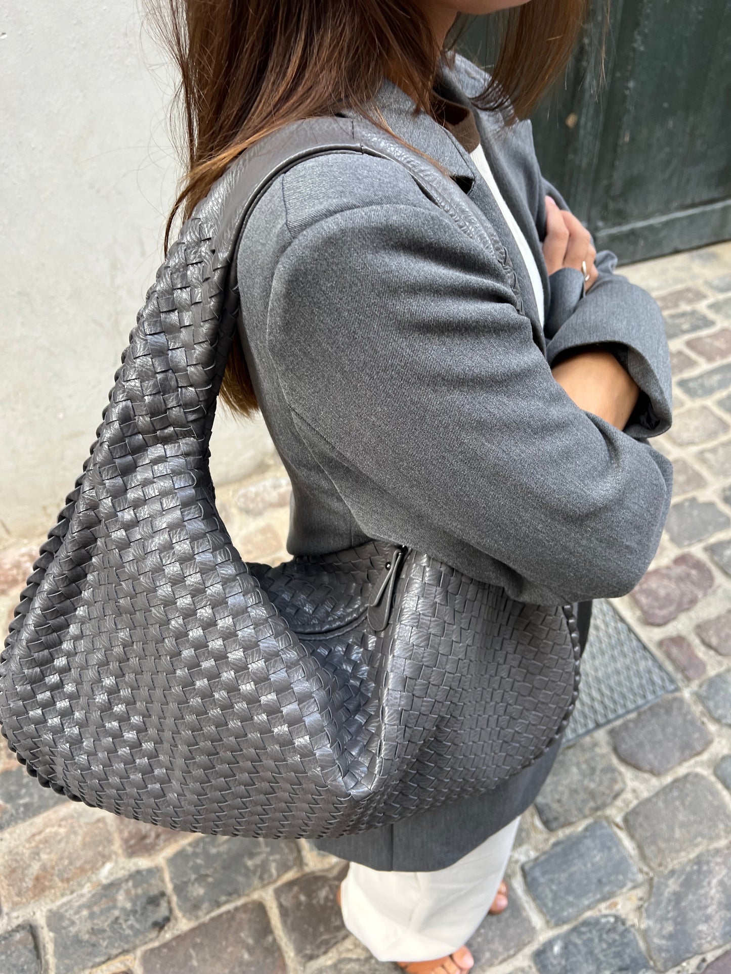 Stylische & Geräumige Schultertasche in Weinrot – Dein Alltag-Must-Have